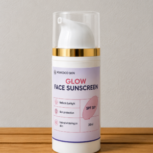 Glow sunscreen for face with lightweight hydration and sun protection