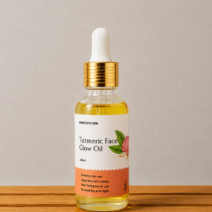 Turmeric face oil for glowing skin